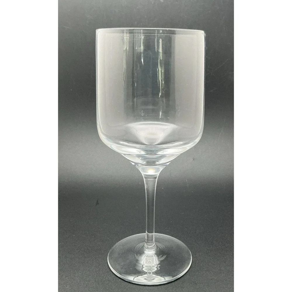 Vintage Bryce Brothers Hand-Blown Crystal White Wine Glasses Pre 1949 Mark Set 4